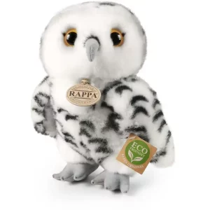 Rappa Λούτρινη Ασπρη Κουκουβάγια 25 εκ. Eco-Friendly (198937)