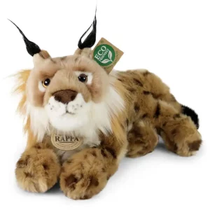 Rappa Λούτρινος Λύγκας 28 εκ. Ξαπλωτός Eco-Friendly (198999)