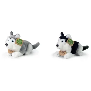 Rappa Λούτρινος Σκύλος Husky 17 εκ. Eco-Friendly 2 Χρώματα (201675)