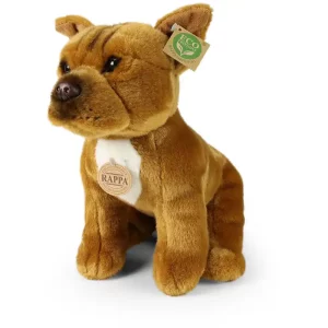 Rappa Λούτρινος Σκύλος Τεριέ Καφέ Καθιστός 30 εκ. Eco-Friendly (201804)