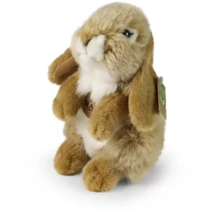 Rappa Λούτρινος Λαγός Μπέζ 18 εκ. Eco-Friendly (201835)