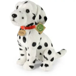Rappa Λούτρινος Σκύλος Dalmatian με Κολάρο 30 εκ. Eco-Friendly (260320)