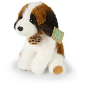 Rappa Plush World Λούτρινος Σκύλος Saint Bernard 20 εκ. Eco-Friendly (262768)