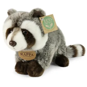 Rappa Λούτρινο Ρακούν 22 εκ. Καθιστό Eco-Friendly (207763)