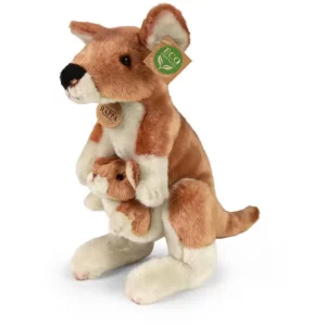 Rappa Λούτρινο Καγκουρό Με Μωρό 32 εκ. Eco-Friendly (203365)