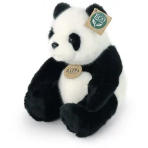 Rappa Λούτρινο Πάντα Καθιστό 20 εκ. Eco-Friendly (203631)