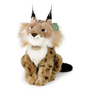 Rappa Λούτρινος Λύγκας 25 εκ. Καθιστός Eco-Friendly (204591)