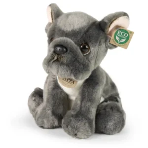 Rappa Λούτρινος Σκύλος French Bulldog Καθιστό 26 εκ. Eco-Friendly (208926)