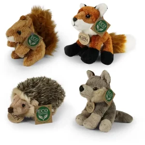 Rappa Λούτρινο Δάσους 15 εκ. Eco-Friendly 4 Σχέδια (208988)