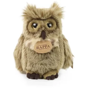 Rappa Λούτρινη Καφέ Κουκουβάγια 17 εκ. Eco-Friendly (209954)