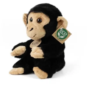 Rappa Λούτρινος Χιμπαντζής 18 εκ. Καθιστός Eco-Friendly (211087)