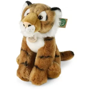 Rappa Λούτρινο Τιγράκι Καθιστό 30 εκ. Eco-Friendly (211698)