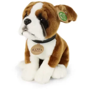 Rappa Λούτρινος Σκύλος Boxer Καθιστός 27 εκ. Eco-Friendly (211902)