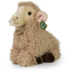 Rappa Λούτρινο Μπέζ Προβατάκι Καθιστό 28 εκ. Eco-Friendly (220034)