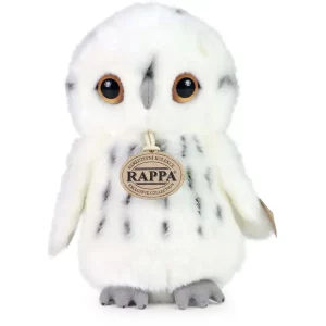 Rappa Λούτρινη Ασπρη Κουκουβάγια 18 εκ. Eco-Friendly (220041)