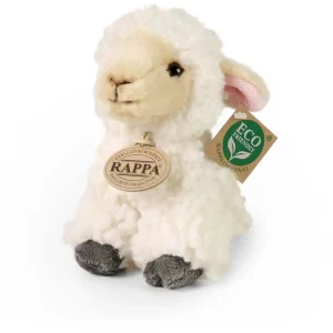 Rappa Λούτρινο Προβατάκι Καθιστό 16 εκ. Eco-Friendly (220058)