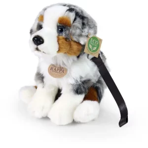 Rappa Λούτρινος Σκύλος Australian Shepherd Με Λουράκι 27 εκ. Eco-Friendly (221123)