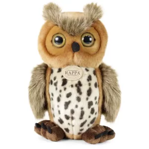 Rappa Λούτρινη Κουκουβάγια Καφέ 26 Εκ. Eco-Friendly (221406)