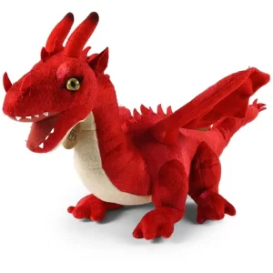 Rappa Λούτρινο Κόκκινος Δράκος 40 εκ. Eco-Friendly (221574)