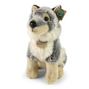 Rappa Λούτρινος Λύκος 28 εκ. Καθιστός Eco-Friendly (221727)
