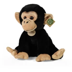 Rappa Λούτρινος Χιμπαντζής 28 εκ. Καθιστός Eco-Friendly (221796)