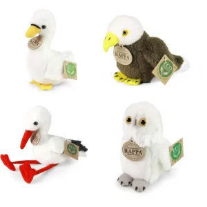 Rappa Λούτρινο Πουλί 15 εκ. Eco-Friendly 4 Σχέδια (221888)