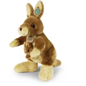 Rappa Λούτρινο Καγκουρό Με Μωρό 37 εκ. Eco-Friendly (222656)