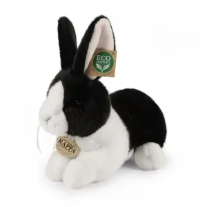 Rappa Λούτρινο Κουνέλι Ασπρόμαυρο 25 Εκ. Eco-Friendly (230781)