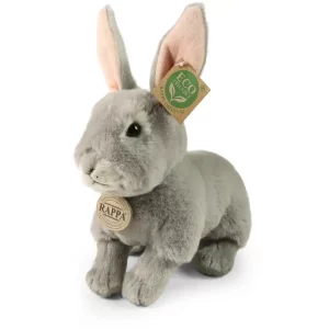 Rappa Λούτρινο Κουνέλι Γκρί 23 εκ. Eco-Friendly (250826)