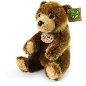Rappa Λούτρινη Καφέ Αρκούδα 19 εκ. Eco-Friendly (251007)