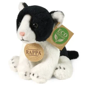 Rappa Λούτρινο Ασπρόμαυρο Γατάκι 14 Εκ. Eco-Friendly (251847)