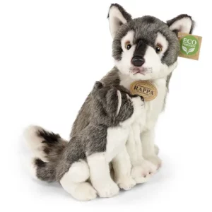 Rappa Λούτρινο Λύκος Με Μωρό 27εκ. Eco-Friendly (320109)