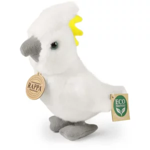 Rappa Λούτρινος Ασπρος Παπαγάλος 17 εκ. Eco-Friendly (505124)