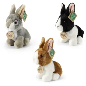 Rappa Λούτρινο Λαγουδάκι 16 εκ. Eco-Friendly 3 Σχέδια (689121)