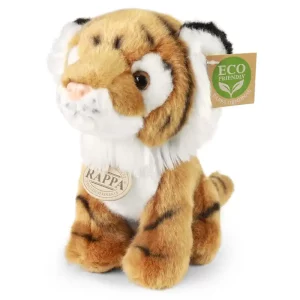 Rappa Λούτρινο Τιγράκι Καθιστό 18 εκ. Eco-Friendly (847934)