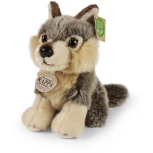 Rappa Λούτρινος Λύκος 18 εκ. Καθιστός Eco-Friendly (866898)