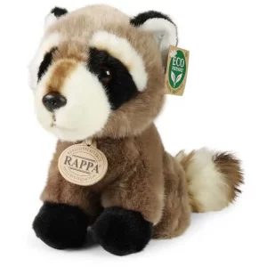 Rappa Λούτρινο Ρακούν 18 εκ. Καθιστό Eco-Friendly (869059)