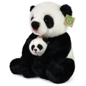 Rappa Λούτρινο Πάντα Με Μωρό 27 εκ. Eco-Friendly (991521)